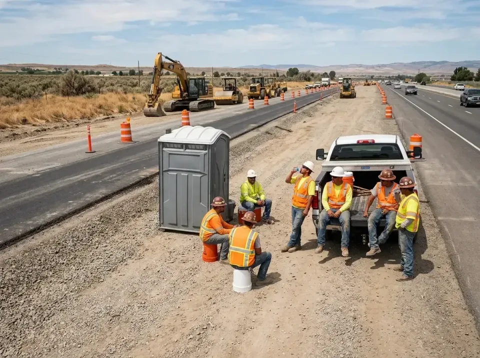 highway-road-construction-crew-007 — frequently asked questions, Porta Potty and Restroom Rentals in Lake Ozark, MO